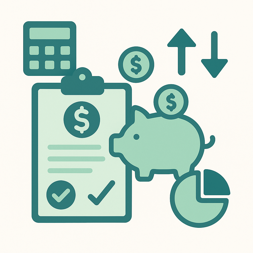 Friendly Budget dashboard preview